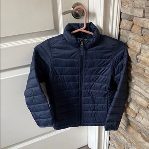Amazon Kids Dark Blue Puffer Jacket